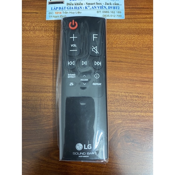 Remote điều khiển loa Soundbar LG