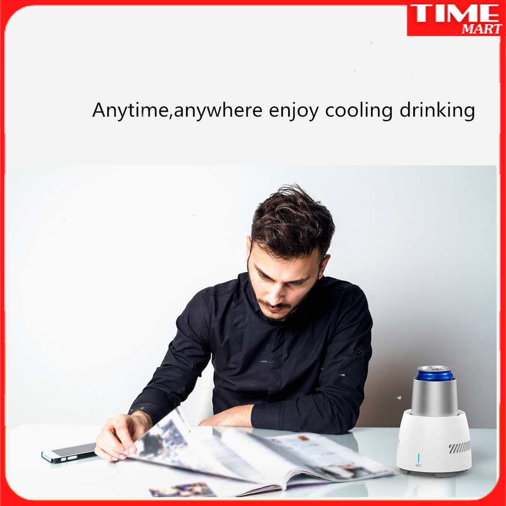 BỘ Máy Làm Lạnh Đồ Uống Xiaomi Nhanh Chống Điều Khiển Thông Minh Thiết Kế Nhỏ Gọn [TIME_MART siêu thị tiện ích gia đình]