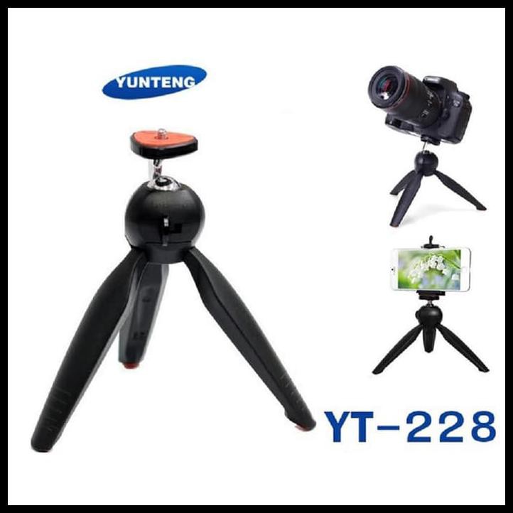 Chân Tripod Yunteng Yt-288 Cho Điện Thoại / Máy Ảnh Kỹ Thuật Số