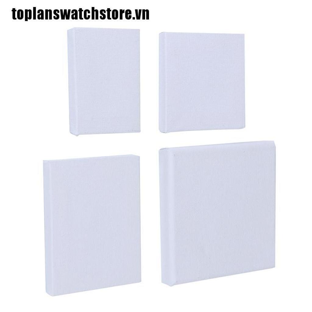 [toplanswatch] Bảng Vẽ Tranh Sơn Dầu Acrylic Màu Trắng Mini Co Giãn