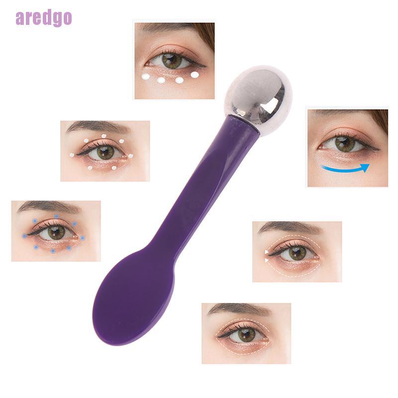 [Hàng mới về] Muỗng mát xa vùng mắt bằng kim loại chống nếp nhăn giảm mệt mỏi