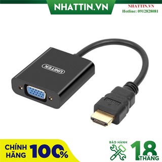 Cáp hdmi to vga unitek y-6333 có hỗ trợ nguồn và âm thanh