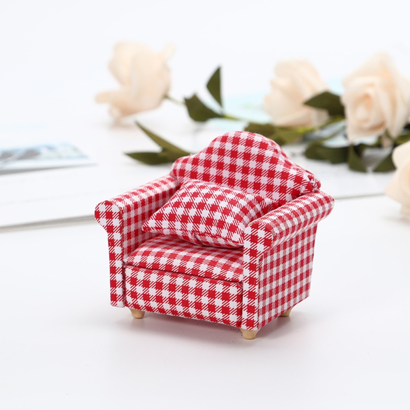 Mô Hình Ghế Xích Đu Bằng Gỗ Tỉ Lệ 1: 12 Dùng Trang Trí Nhà Búp Bê