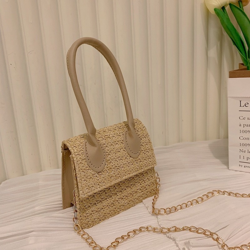 Túi cói Vai Bằng Rơm Thời Trang Mùa Hè 2022 NB00368