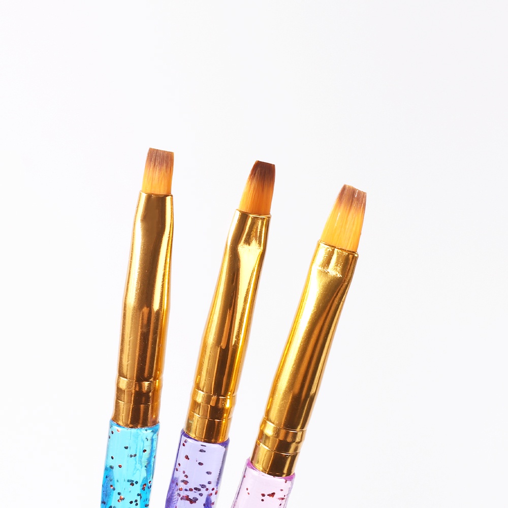 Set 3 Cọ Vẽ Trang Trí Móng Tay Chuyên Nghiệp