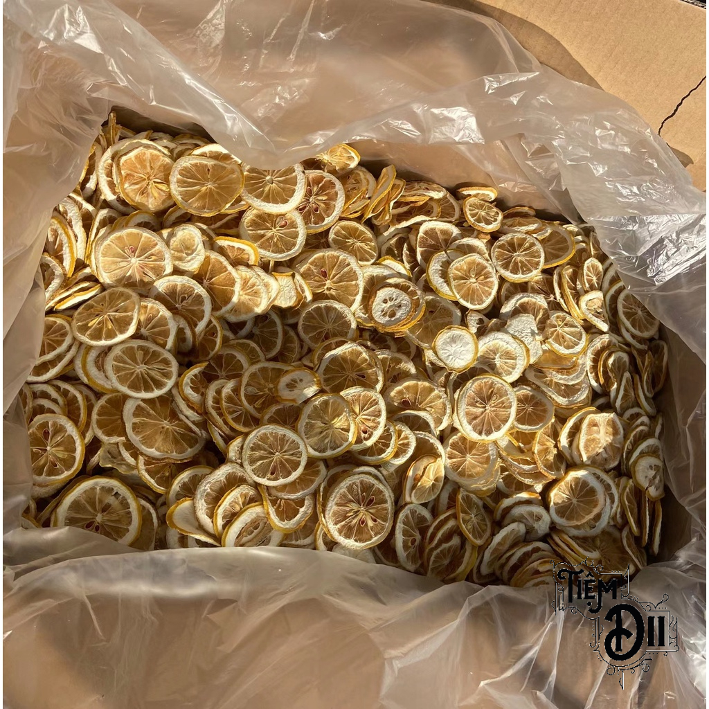 Lát Chanh Khô  Miếng Cam Khô DeCor Hộp Quà Trang Trí Quà Tặng Ý Nghĩa