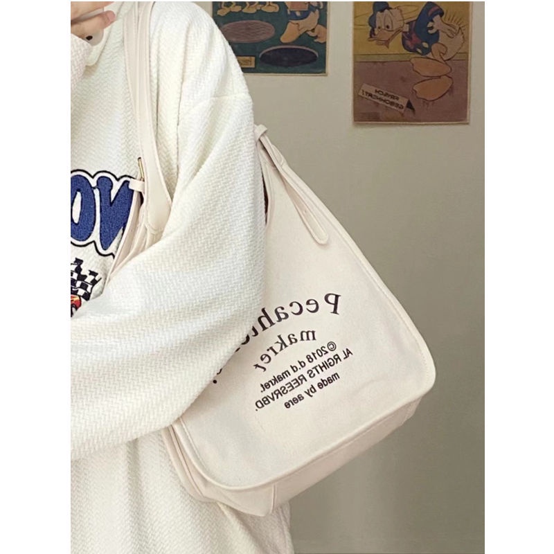 Túi Xách Nữ Vải Bạt Thời Trang Hàn