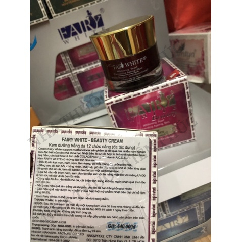 Kem Dưỡng Da Fairy White Beauty Nhật Bản Hộp 30G