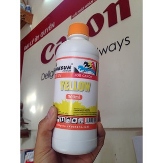 Mực canon dye uv inksun màu vàng 500ml_inksun-inksun