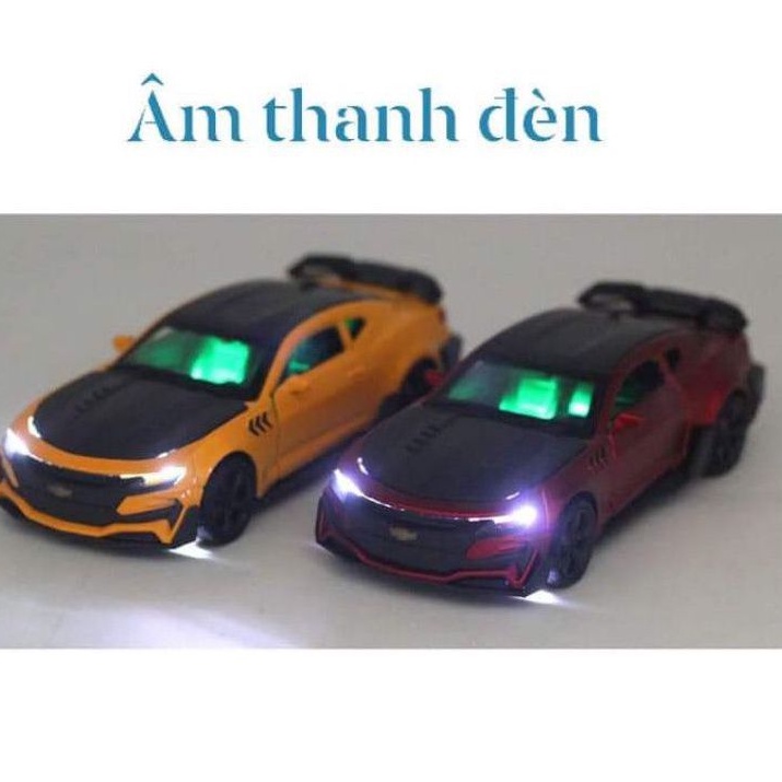 Mô hình xe chevrolet camaro kim loại âm thanh đèn tỉ lệ 1:36