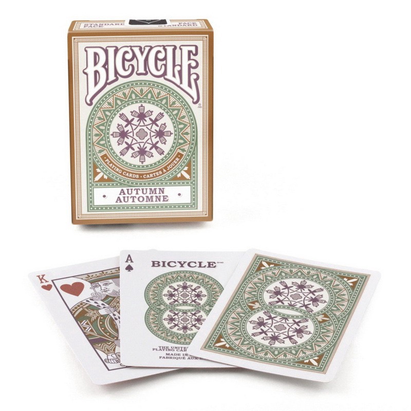 Bộ Bài Bicycle Autumn Playing Cards, Bộ Bài Bicycle Mùa Thu, Thẻ Sưu Tập USPCC, Trò Chơi Thẻ Ma Thuật, Đạo Cụ Ảo Thuật Cho Nhà Ảo Thuật
