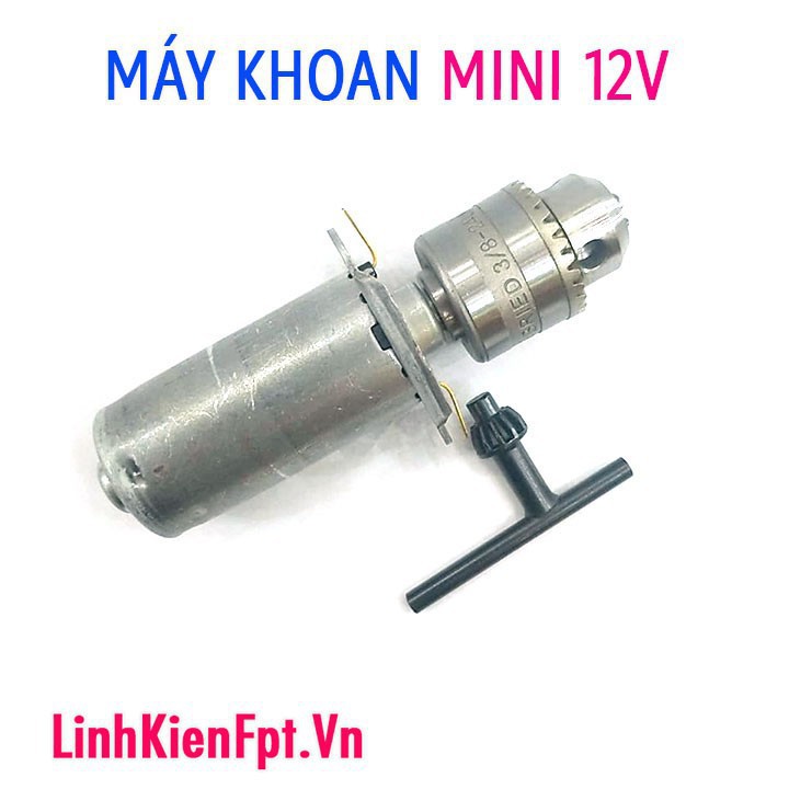 Máy khoan Mini cầm tay siêu khỏe 12V