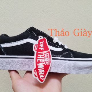 Giày sneaker van old màu đen cao cấp
