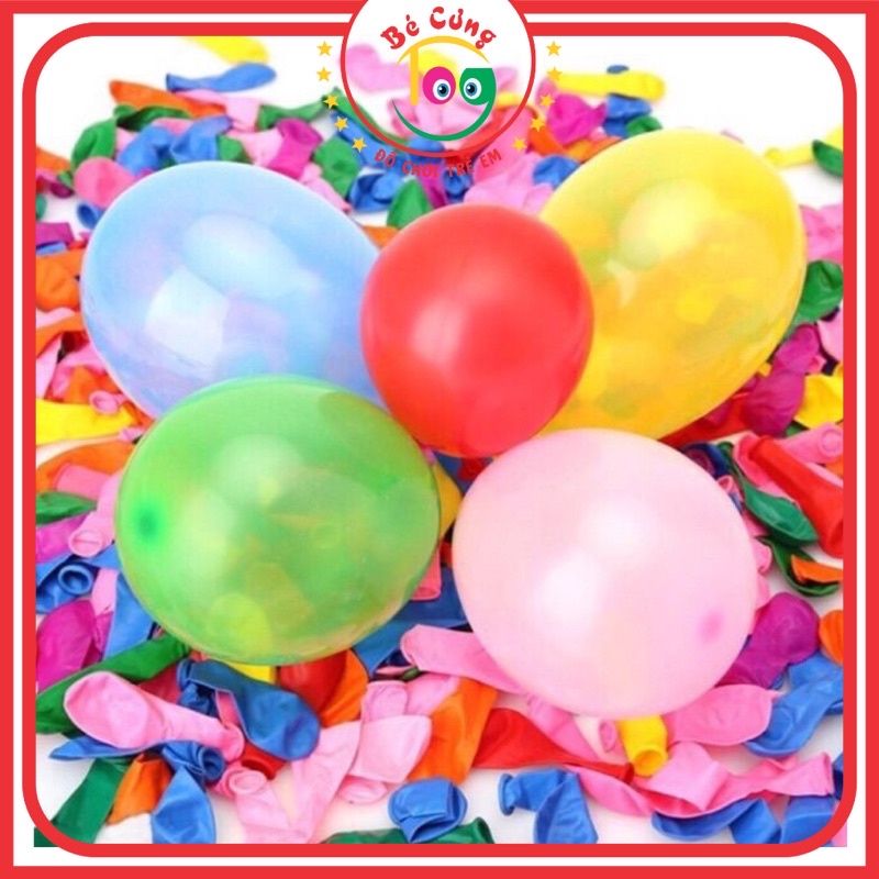 Đồ Chơi 300 Quả Bong Bóng Nhiều Màu Sắc