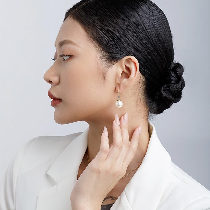 Bông tai nữ khuyên dài cực xinh - HT300