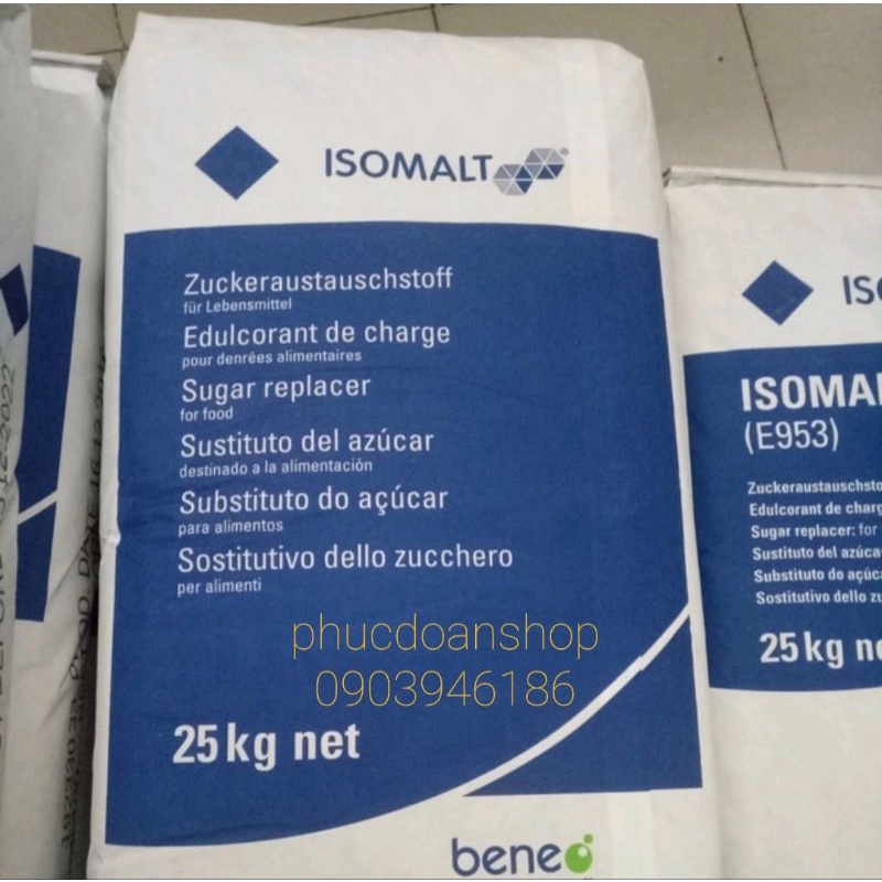 Đường Isomalt 1kg  hổ trợ cho người ăn kiêng và tiểu đường