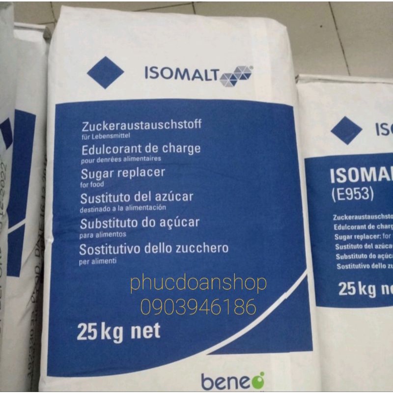Đường Isomalt 1kg ( hổ trợ cho người ăn kiêng và tiểu đường)