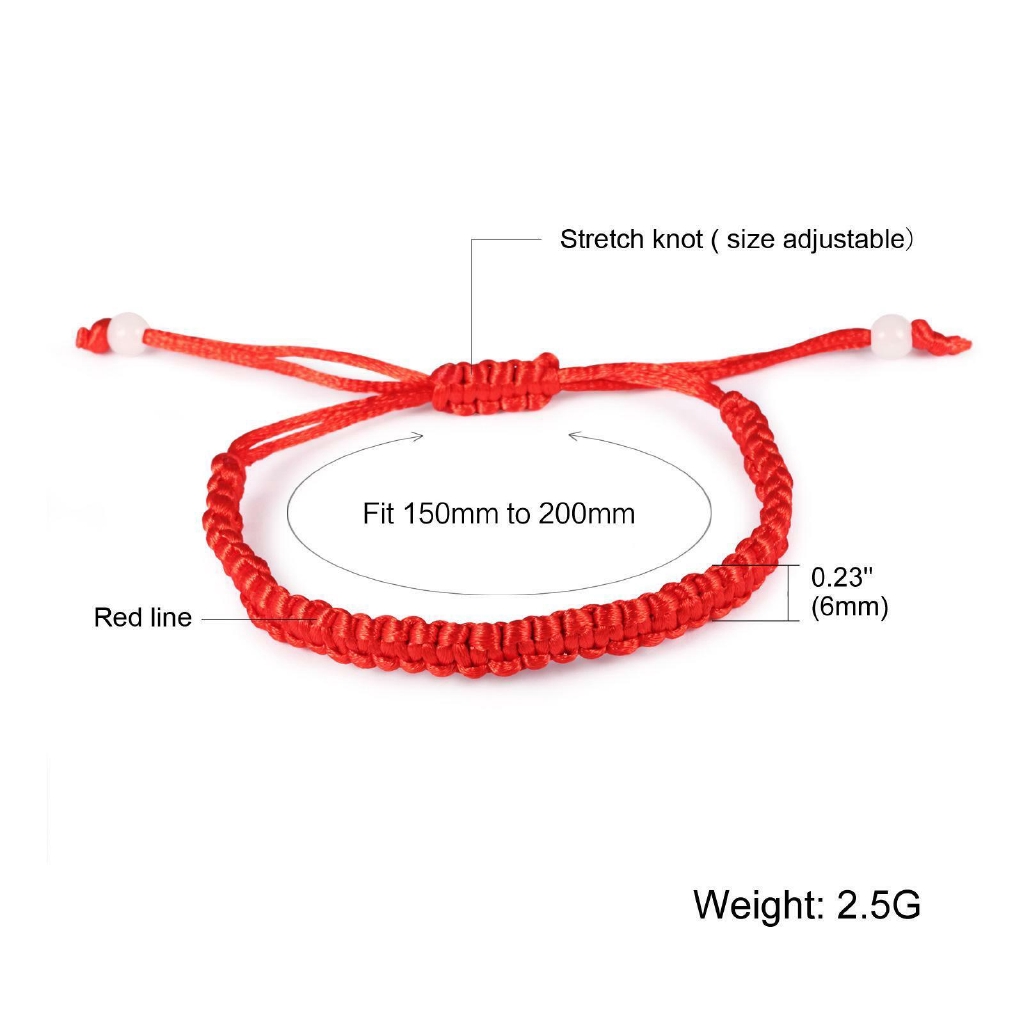  Vòng tay bện dây chỉ đỏ may mắn dành cho cả nam và nữ | BigBuy360 - bigbuy360.vn