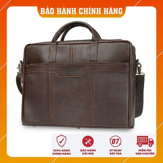 Túi xách latop -  Túi xách công sở - HANAMA DALA 4S chống nước, Da không nhăn - Cặp da