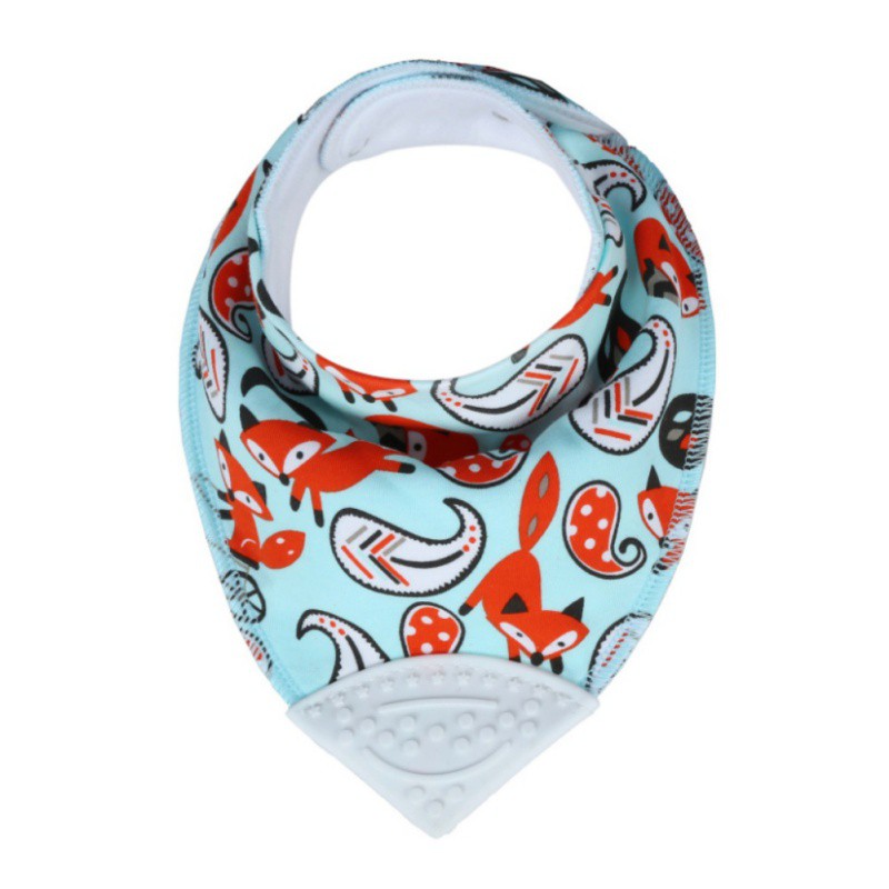 Yếm đeo cổ in hình dễ thương cho em bé