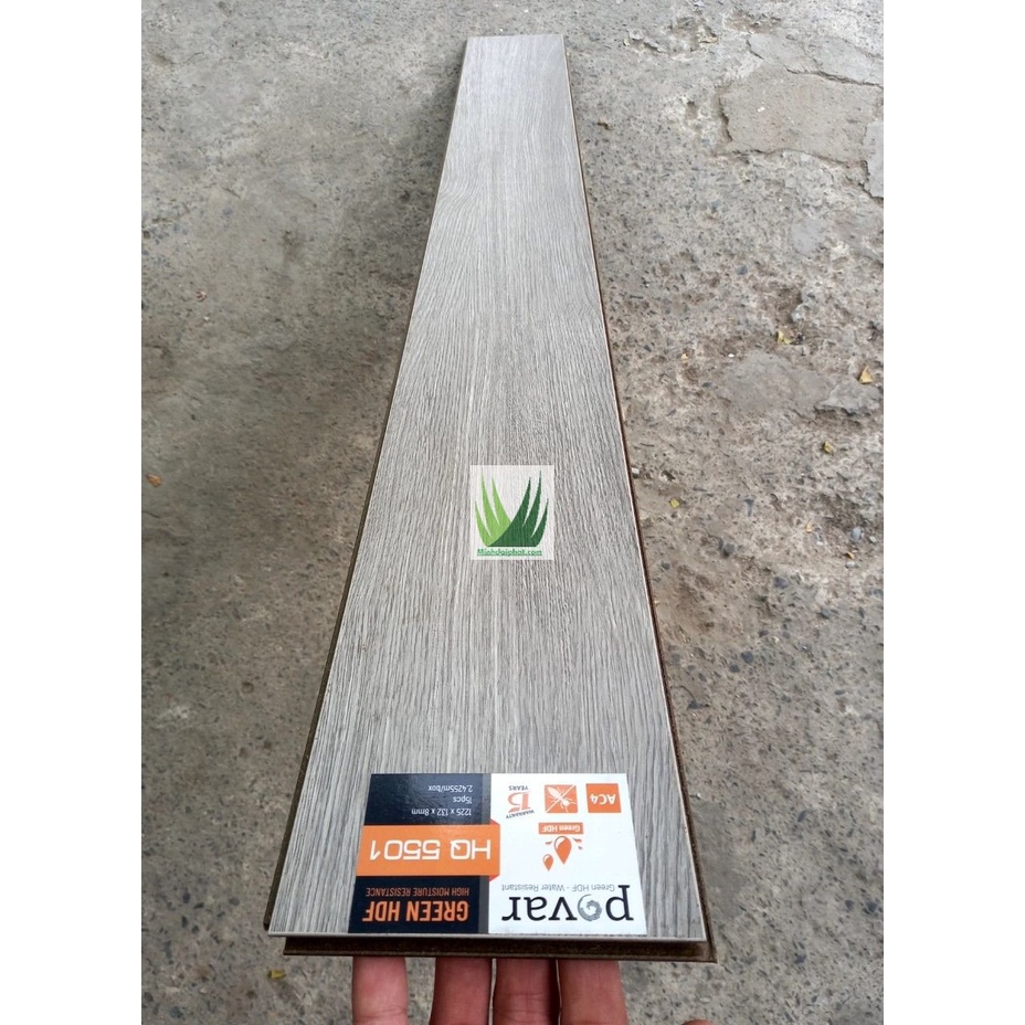 🌳SÀN GỖ POVAR 8mm - LÕI XANH SIÊU CHỐNG ẨM