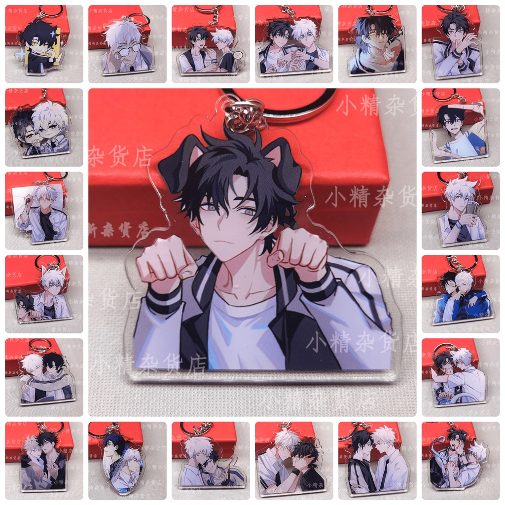 Mốc Khoá Acrylic Trong Suốt In Theo Yêu Cầu in hình Boy Love, Đam Mỹ, Anime, Ma Đạo Tổ Sư, Bjyx, Thiên Quan Tứ Phúc