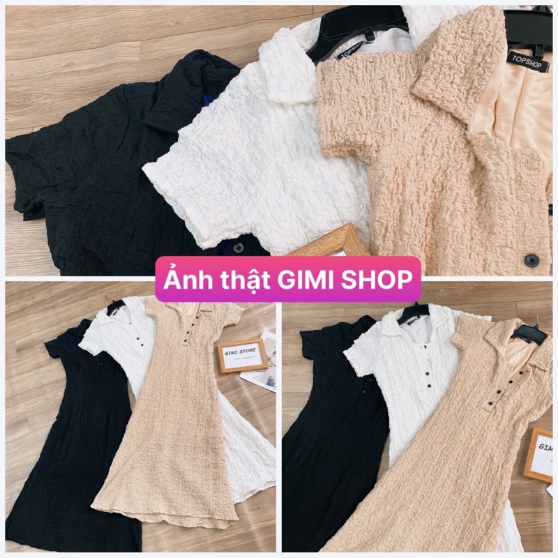 🌈ĐẦM BODY ÔM CỔ SƠMI POLO VÁY XOÈ THÂN NHÚN ĐI CHƠI ĐI BIỂN ĐI DẠO PEONYB gimishop🌈