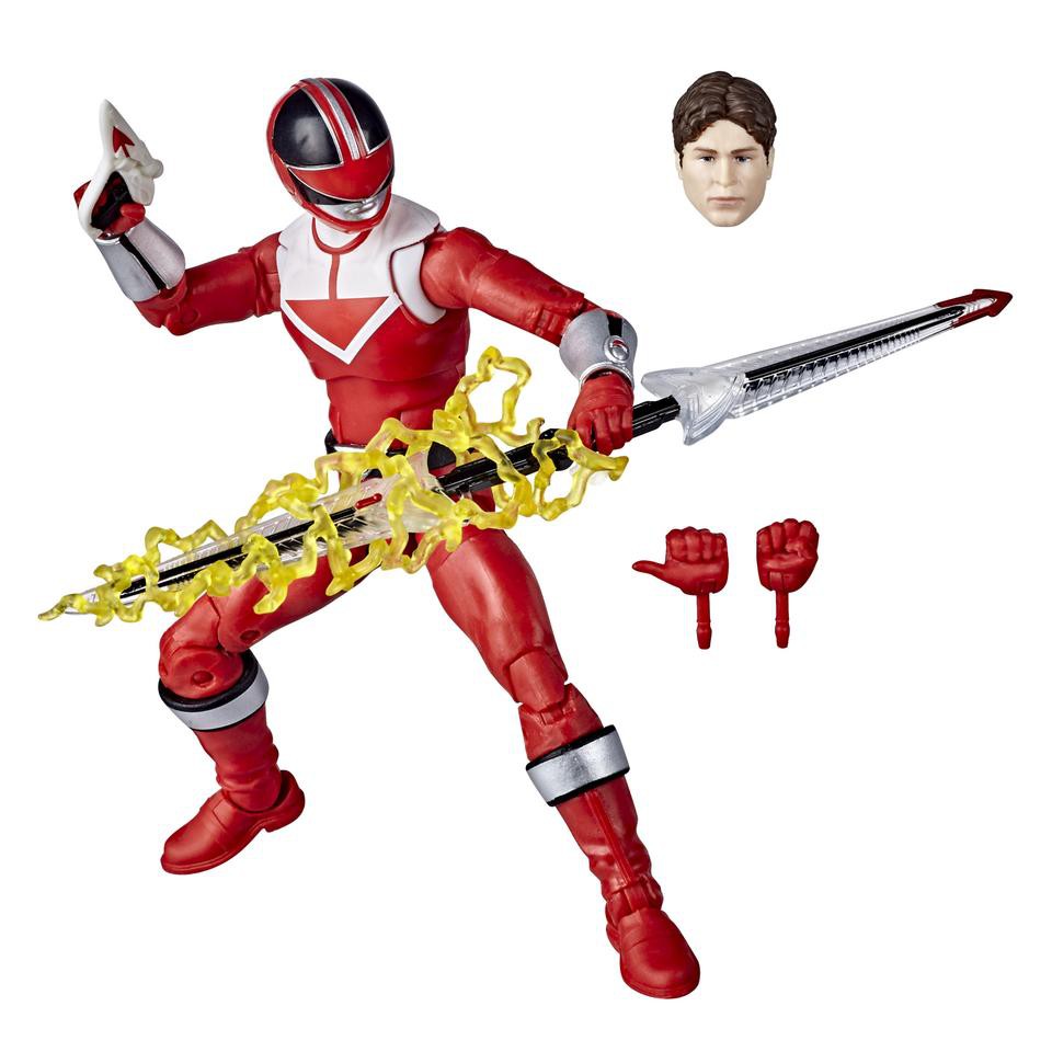 Mô hình nhân vật Hasbro ⚡ Power Rangers Lightning Collection ⚡ 6- inches Time Force Red Ranger