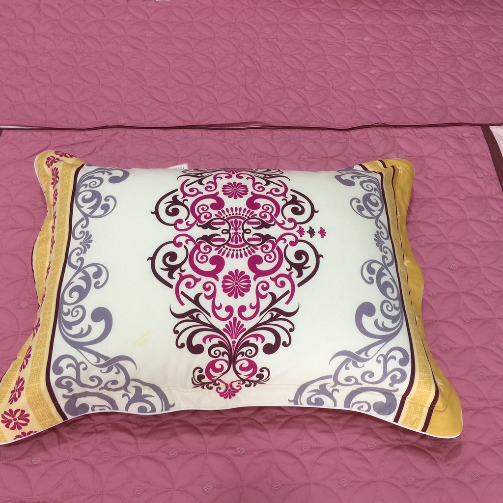 Vỏ gối đơn cotton 45*65 SÔNG HỒNG