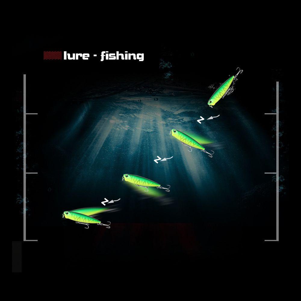 WATTLE Mồi Câu Cá Nổi Nhiều Màu Sắc 65mm / 100mm 5.5g / 14.3g