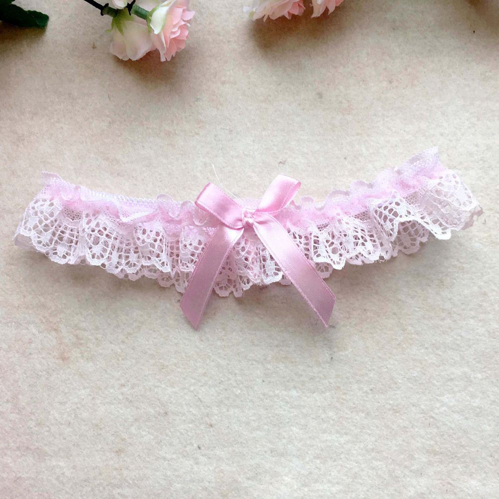Vòng Đeo Chân Thắt Nơ Thiết Kế Phối Ren Hoa Rỗng Độc Đáo Hóa Trang Cô Dâu Phong Cách Quyến Rũ Cho Nữ | BigBuy360 - bigbuy360.vn
