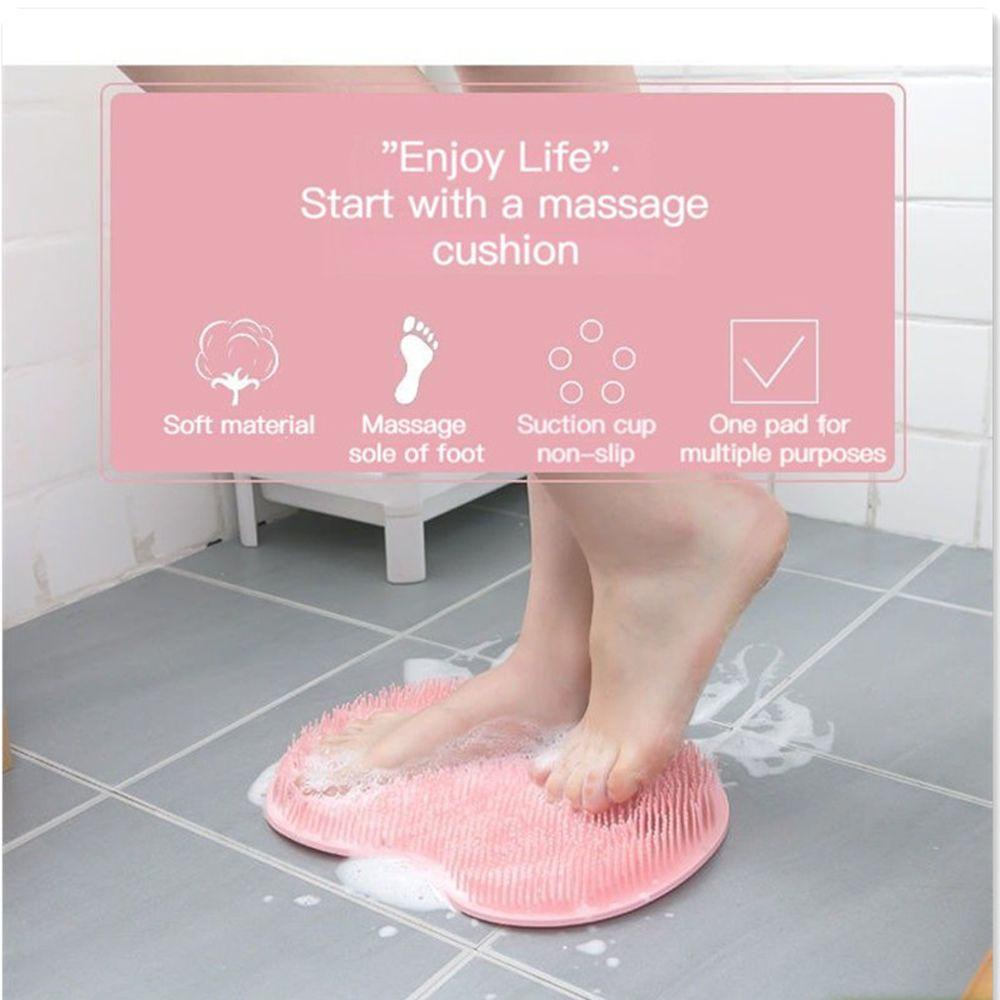 Thảm Chùi Chân Mát Xa Tẩy Tế Bào Chết Chống Trượt 6 Màu Tùy Chọn 30x25cm Dành Cho Spa