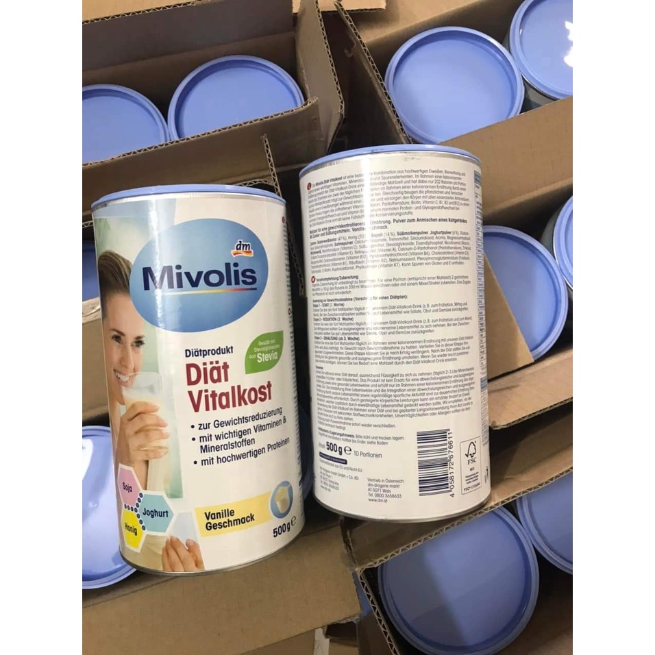 Sữa giảm cân Mivolis 500g