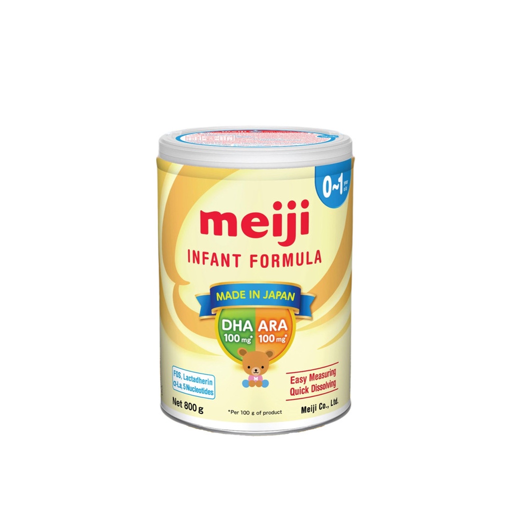 Combo Sữa dạng thanh Meiji Infant Formula EZcube (540g) và Sữa dạng bột Meiji Infant Formula (800g)