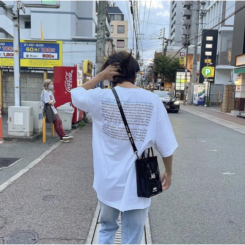 Áo thun LEVENTS Shark Tee Cá Mập Full Tag Vải Unisex Nam Nữ