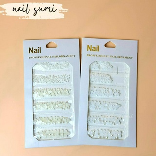 Sét trai nửa gắn móng trang trí móng