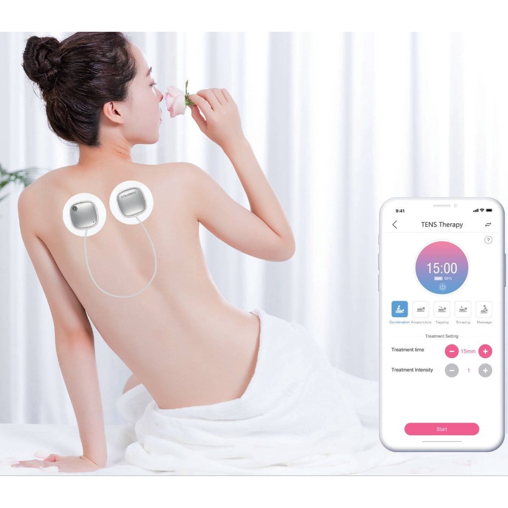 Máy massage vật lý trị liệu liệu pháp TENS kết nối Bluetooth Jumper JPD-ES100