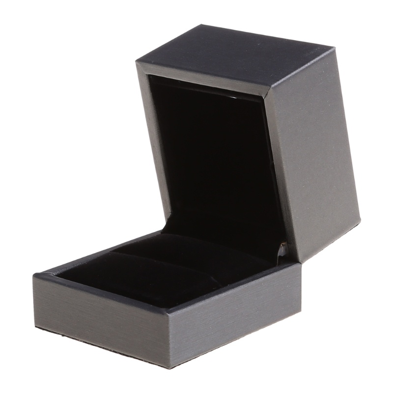 Hộp Đựng Nhẫn Trang Sức Có Đèn LED Giá Đỡ