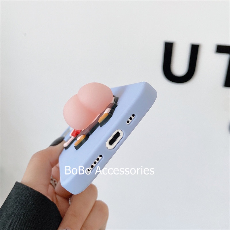 Ốp điện thoại TPU mềm hình cậu bé bút chì cho OPPO A54 A15 A15S A3S A12E A5S A12 A7 A1K A93 REALME 5I 5 6I 5S C311 2020