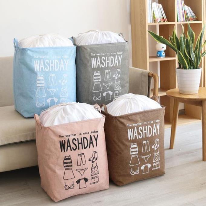 Giỏ vải đựng đồ bảo quản quần áo