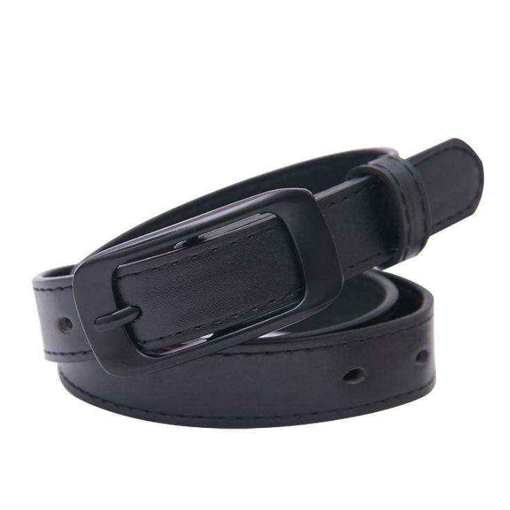 Thắt Lưng Nữ Thiết Kế Mặt Khóa Hình Bầu Dục Phong Cách Hàn Quốc