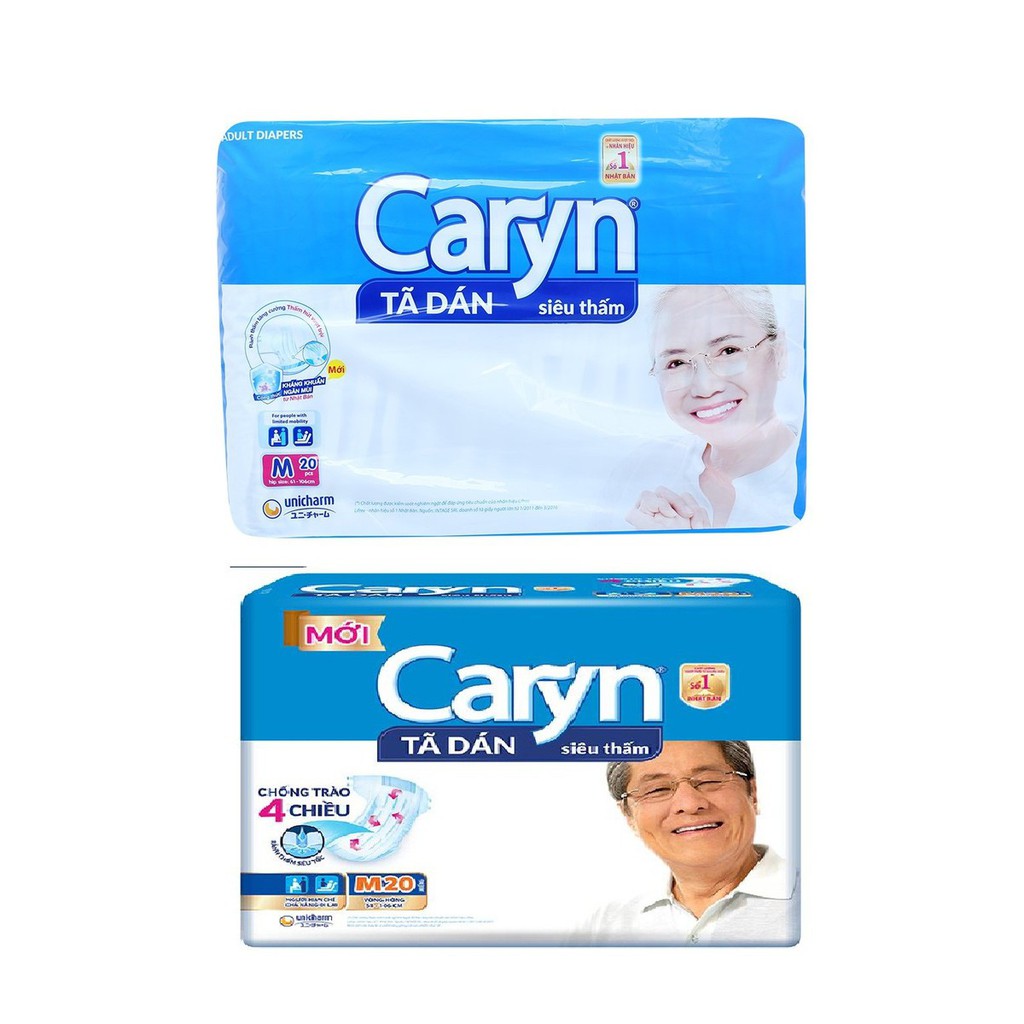 Tã Bỉm Người Lớn Cary Quần Dán Đủ Size