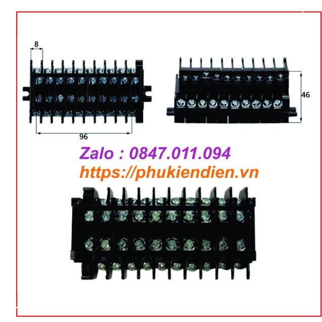 Cầu đấu dây điện  mắt rời