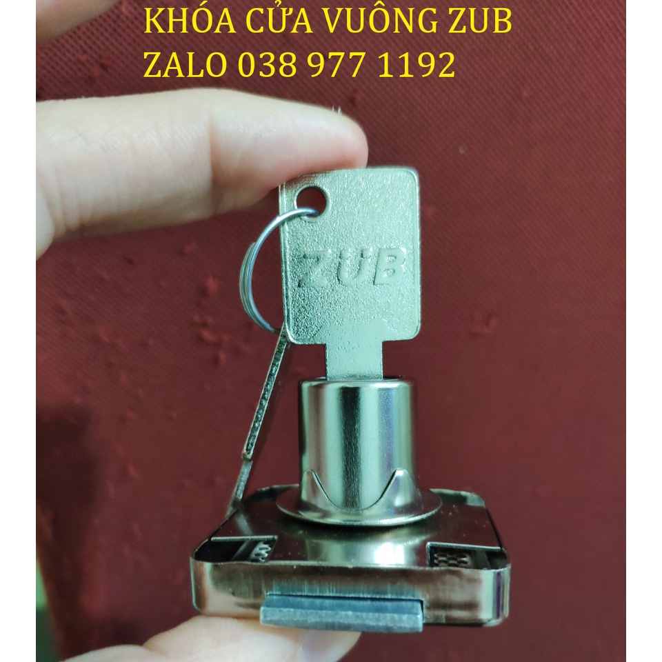 Khóa tủ vuông, khóa tủ, khóa cốp tủ vuông ZUB