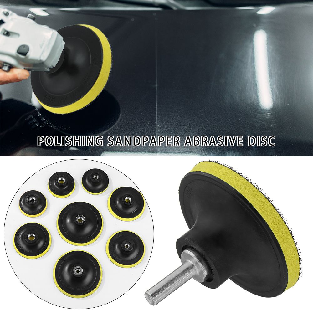 Đĩa chà nhám M10/M14/M16 100/125mm tự dính chuyên dụng