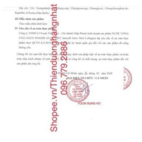 [Date 05/2021] NƯỚC UỐNG COLLAGEN HÀN QUỐC 3000mg Collagen đậm đặc Innerb Glowshot | BigBuy360 - bigbuy360.vn