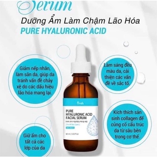 Serum cấp nước căng da, chống lão hoá Pure Hyaluronic Acid Prreti