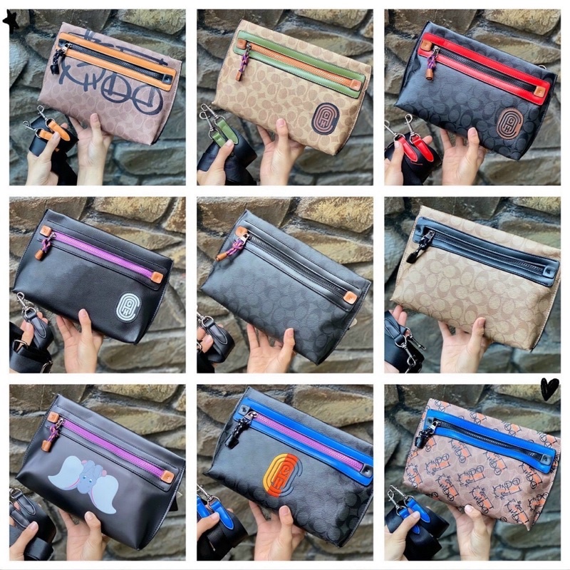 TÚI ĐEO CHÉO NAM NỮ UNISEX COACH GRAHAM SIZE 25 ẢNH THẬT NHIỀU MÀU SMANO BAGS HỎA TỐC