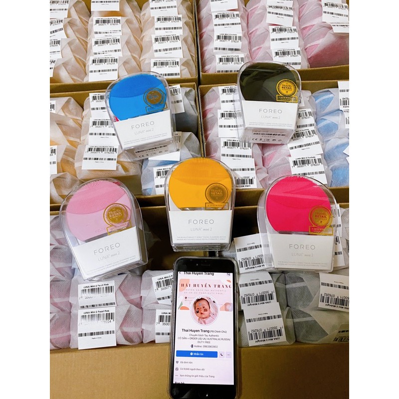 [CÓ SẴN - BẢO HÀNH] MÁY RỬA MẶT FOREO LUNA MINI 2 | BigBuy360 - bigbuy360.vn