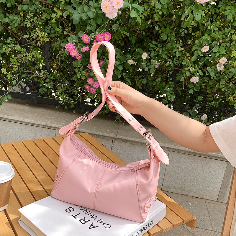 Túi đeo dưới cánh tay Bằng Nylon Thời Trang Mùa Hè 2022 Dành Cho Nữ